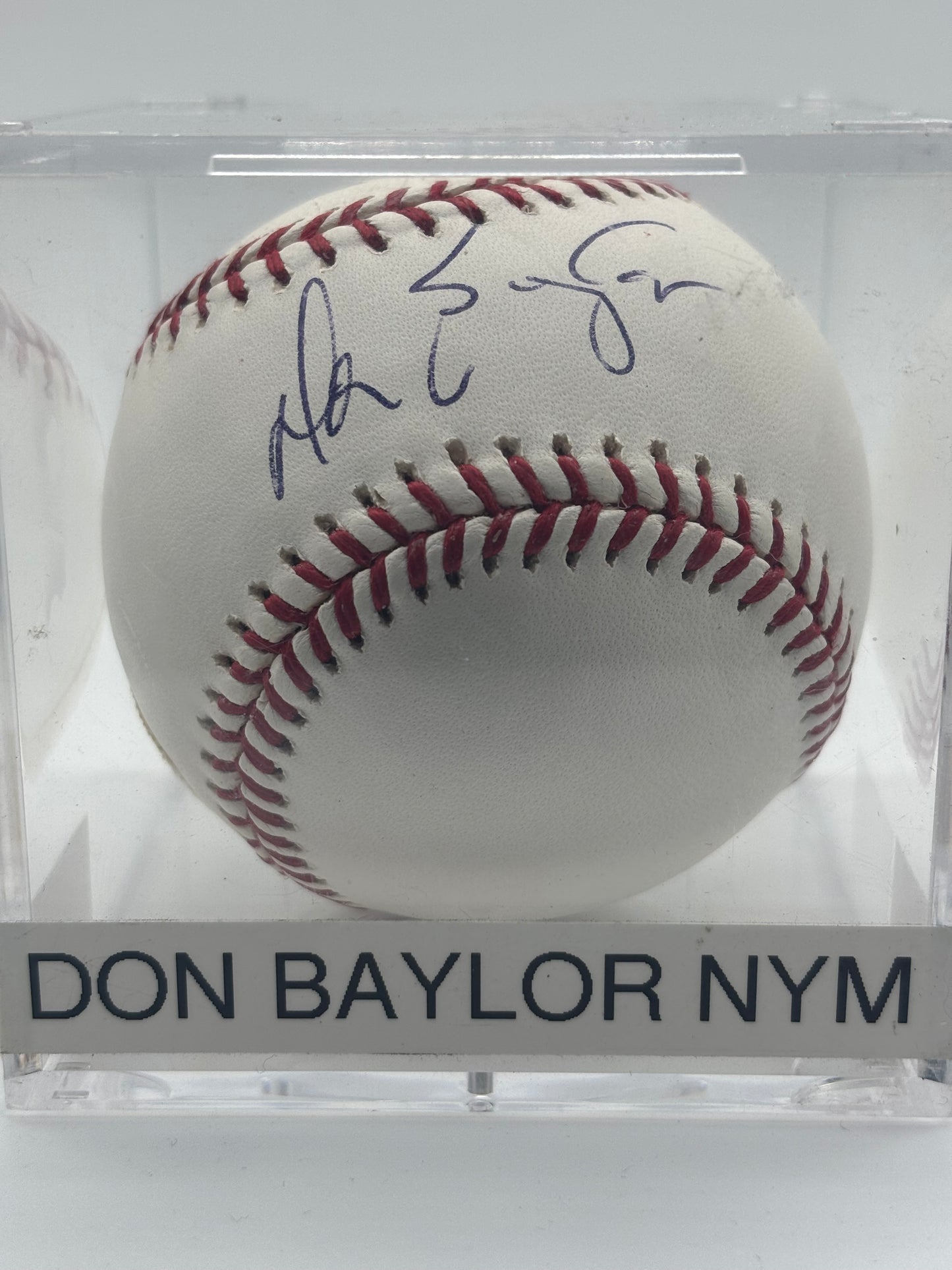 Don Baylor Autograph Baseball