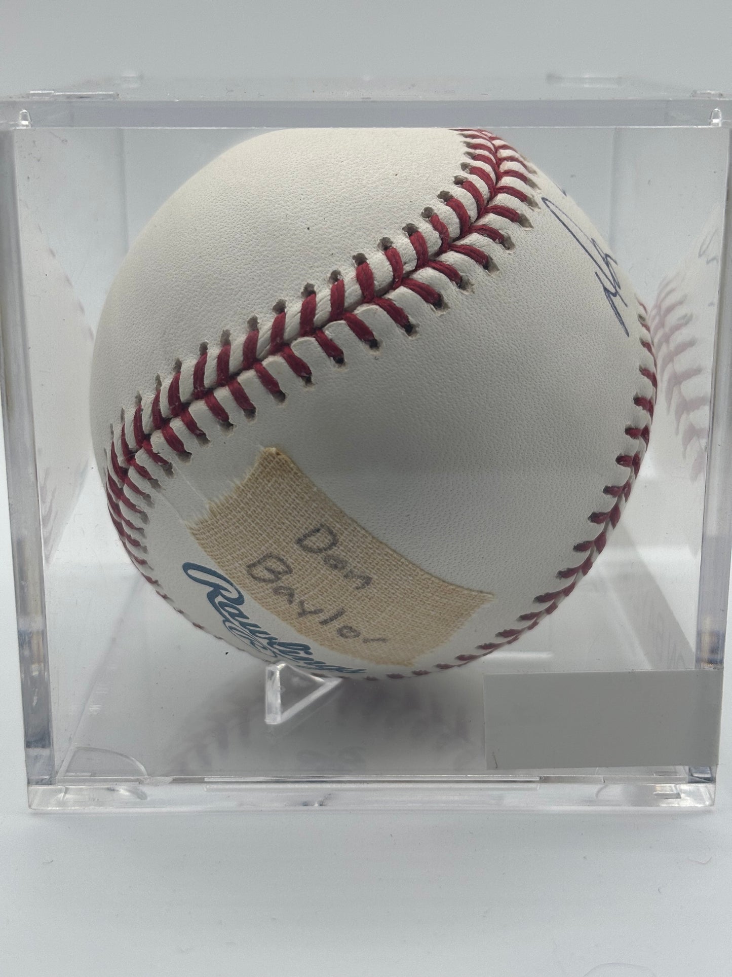 Don Baylor Autograph Baseball