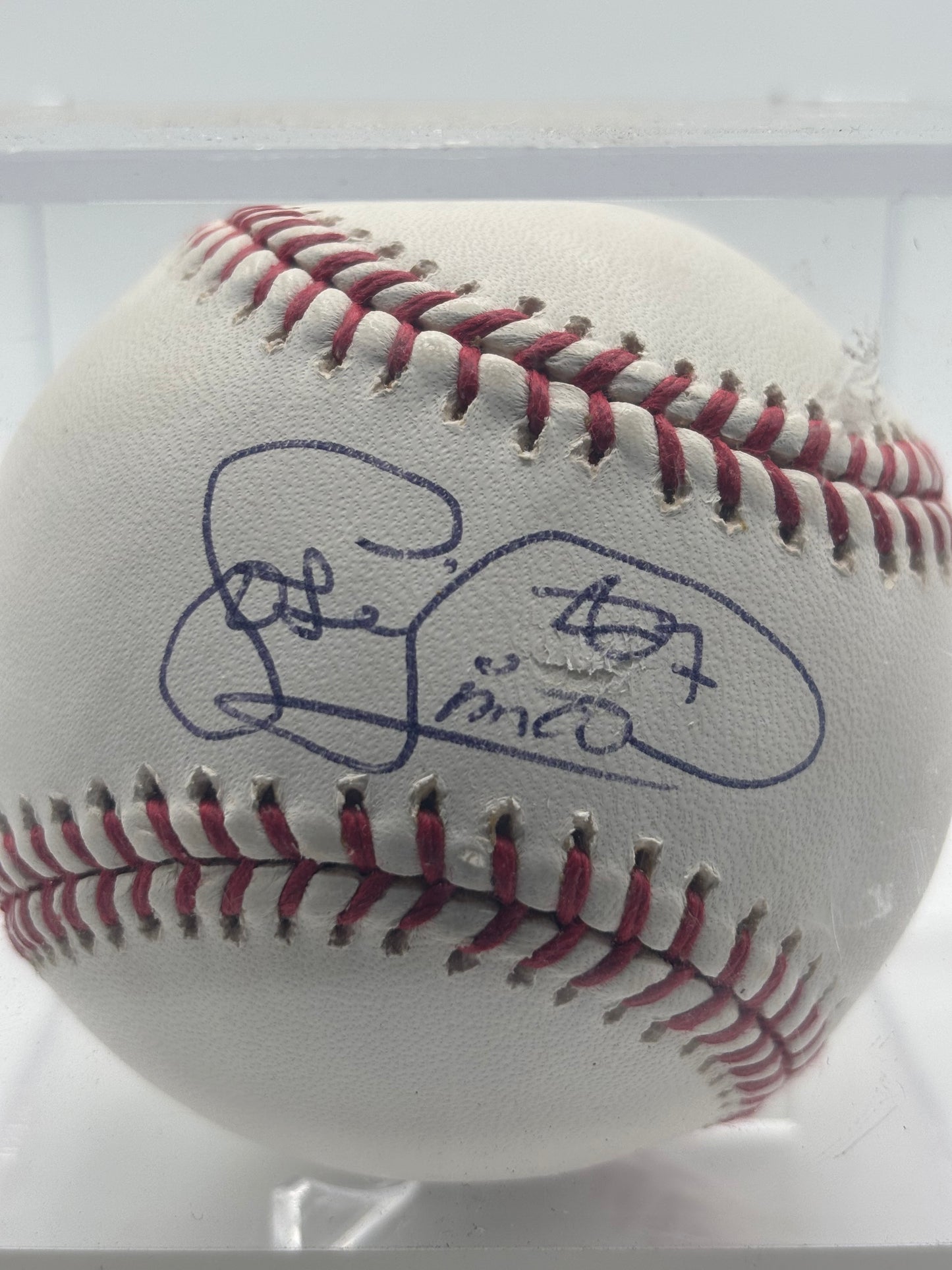 Jose Lima Autograph Baseball