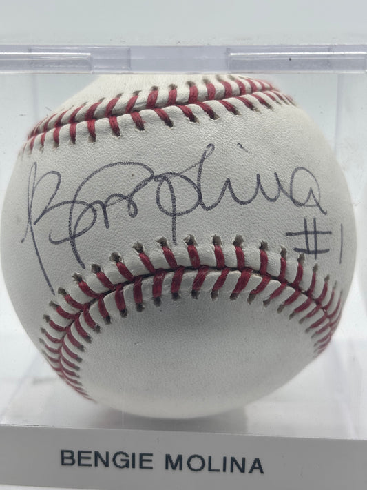 Bengie Molina Autograph Baseball