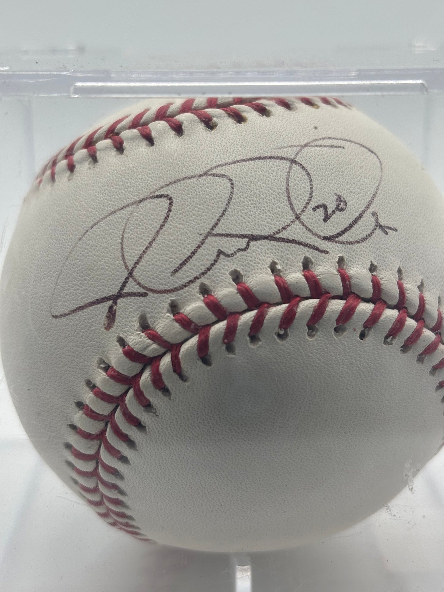 Michael Tucker Autograph Baseball