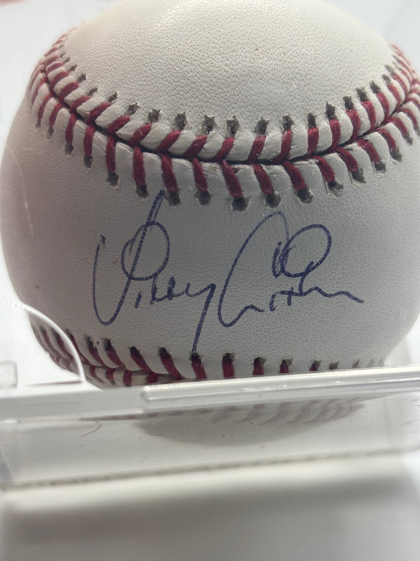 Vinny Castilla Autograph Baseball