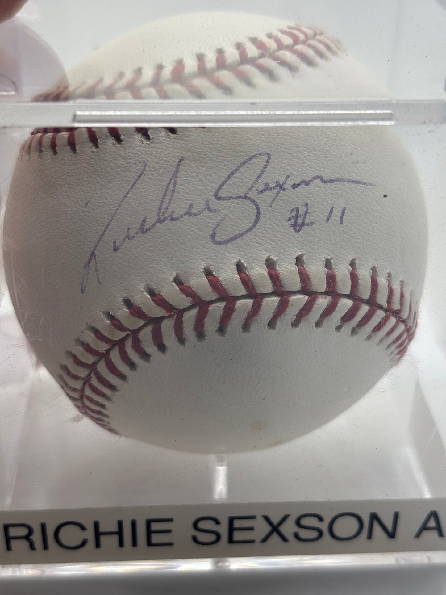 Richie Sexson Autograph Baseball
