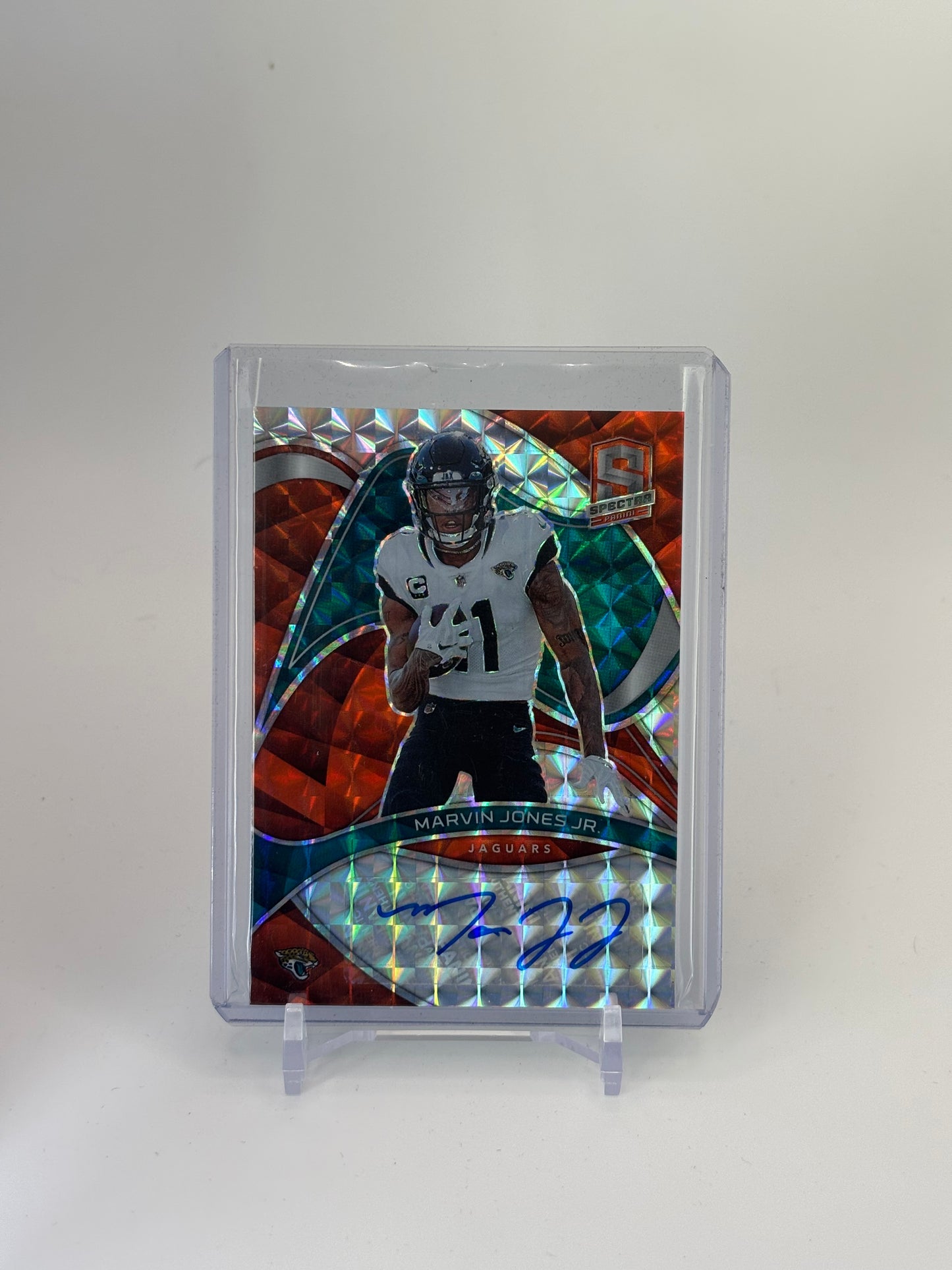 Marvin Jones Jr. 2022 Spectra Signatures Neon Orange #3/10