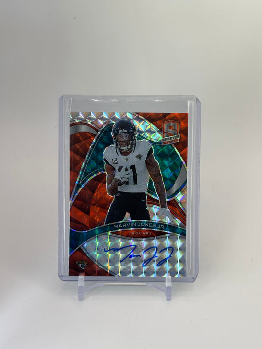 Marvin Jones Jr. 2022 Spectra Signatures Neon Orange #3/10