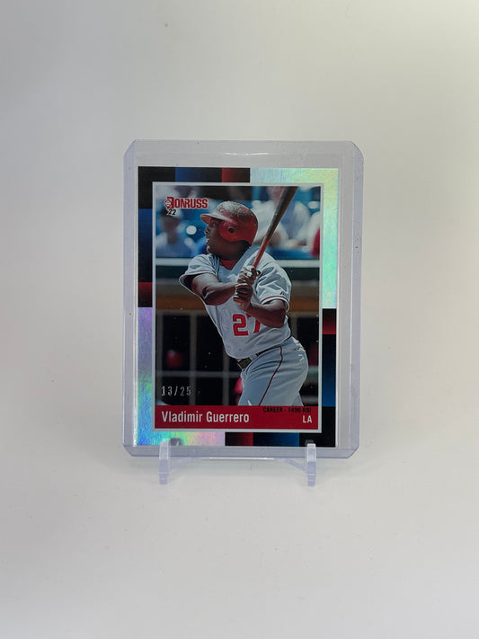 Vladimir Guerrero Sr. 2022 Donruss Retro 1988 Voltage #13/25