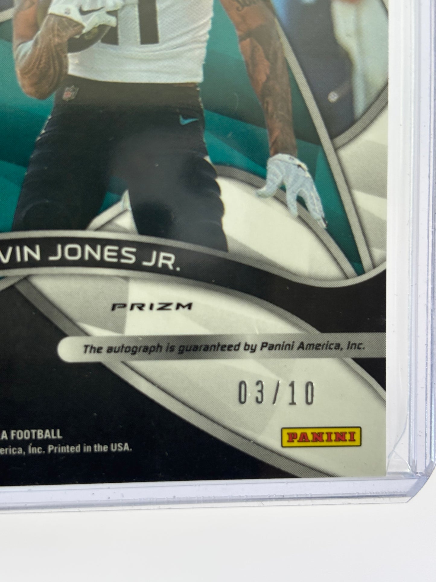 Marvin Jones Jr. 2022 Spectra Signatures Neon Orange #3/10